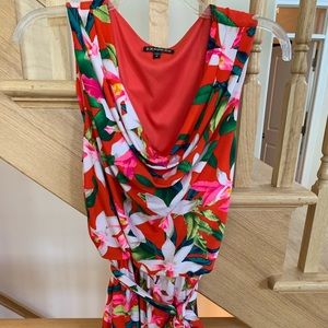 Express cowl neck mini dress